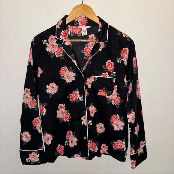 Victoria’s Secret Two Piece Floral Pajamas Size Extra Small - Picture 3 of 14